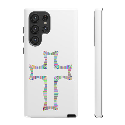Colorful Cross Phone Case - Tough Case