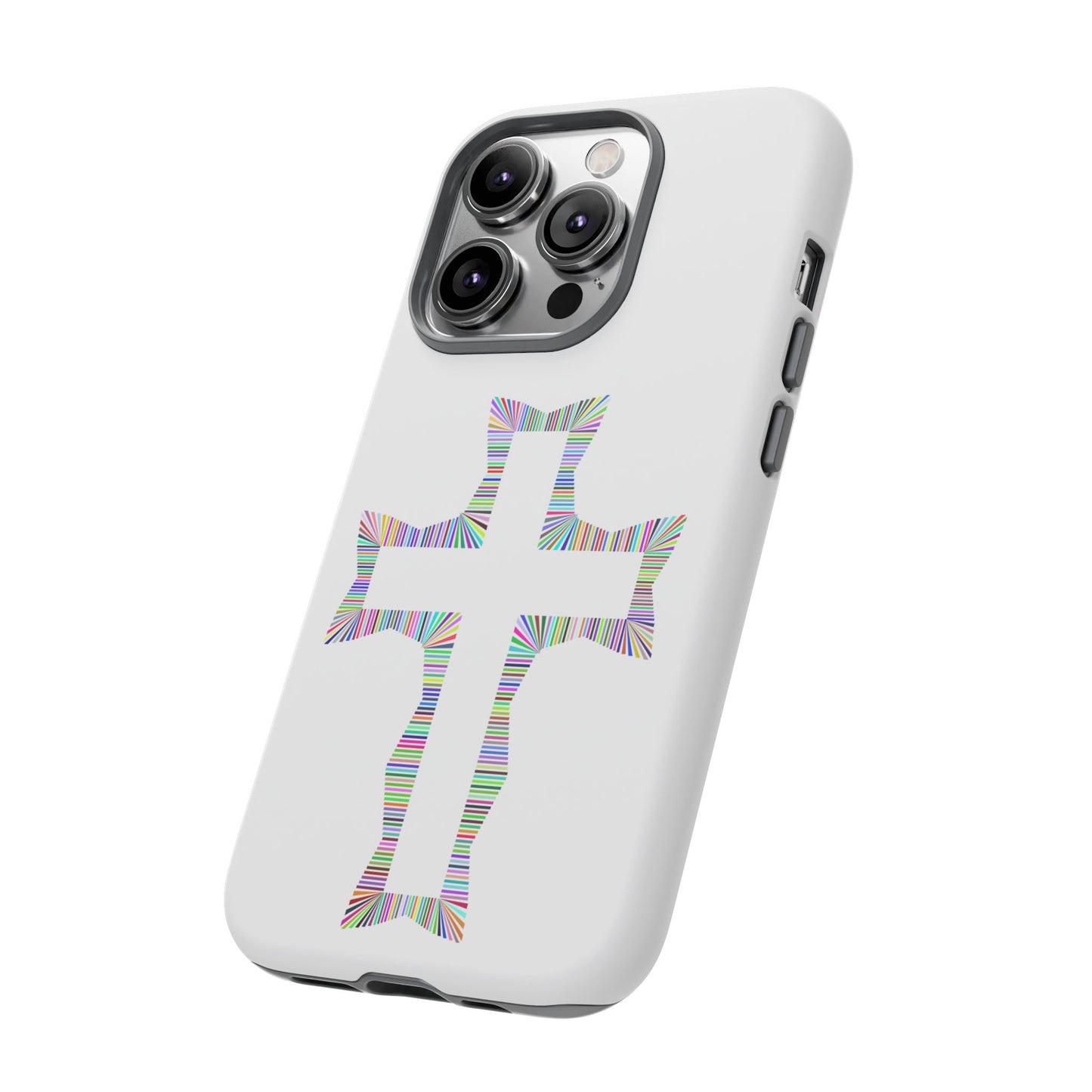 Colorful Cross Phone Case - Tough Case