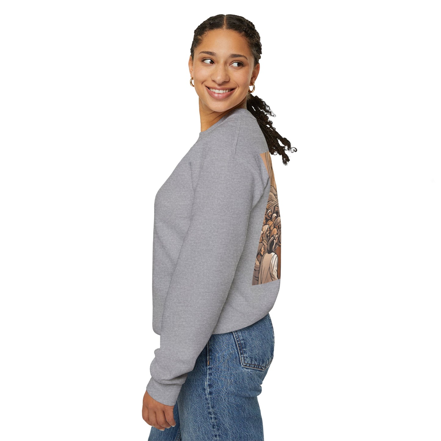 5 Loaves and 2 Fishes - Unisex Sweatshirt
