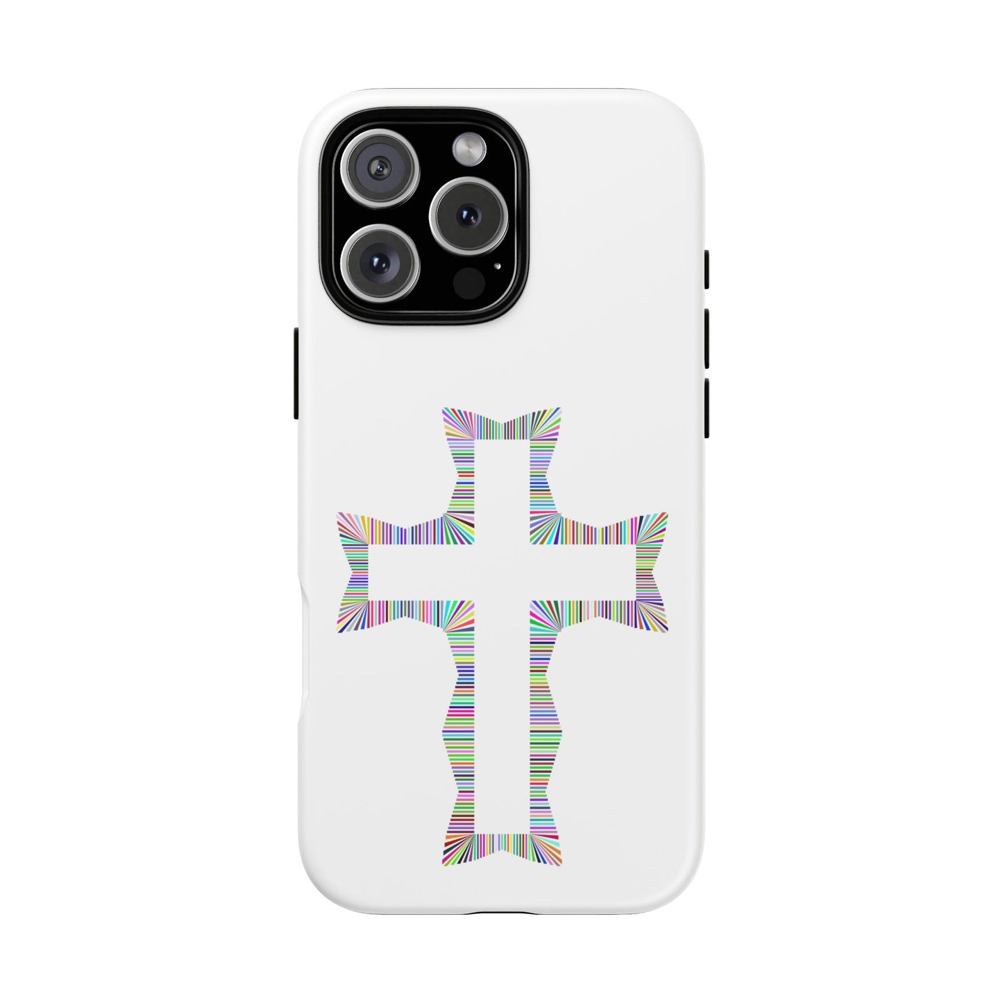 Colorful Cross Phone Case - Tough Case
