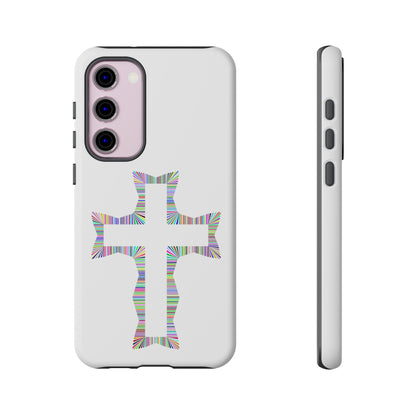 Colorful Cross Phone Case - Tough Case