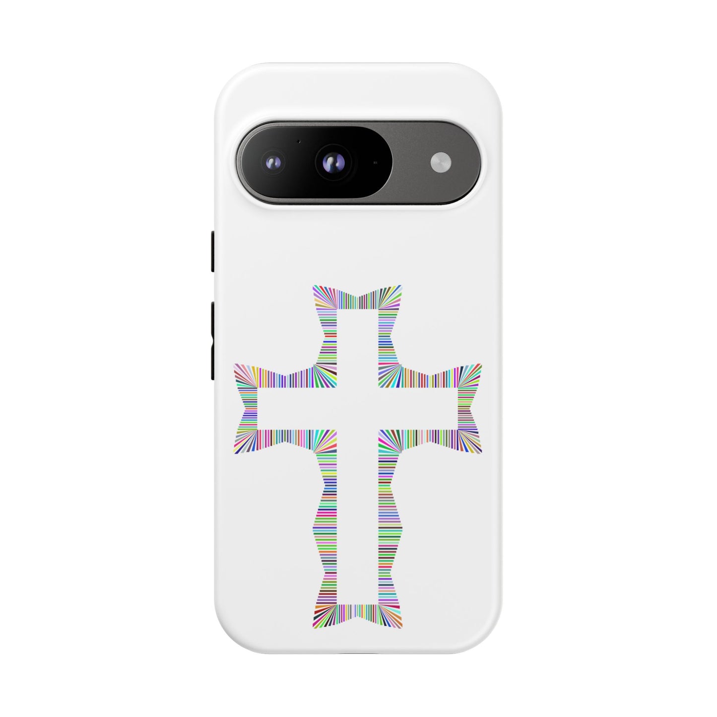 Colorful Cross Phone Case - Tough Case