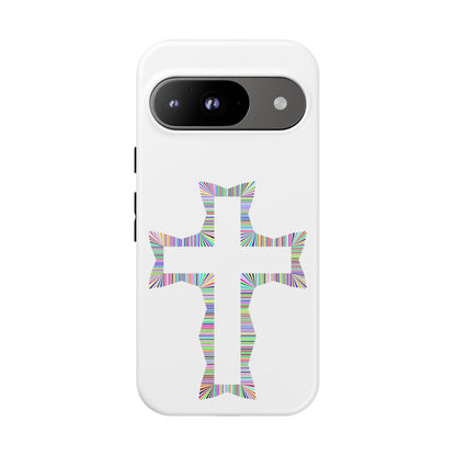 Colorful Cross Phone Case - Tough Case