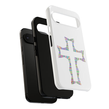 Colorful Cross Phone Case - Tough Case