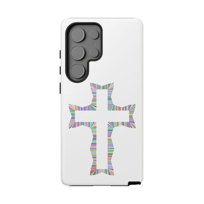 Colorful Cross Phone Case - Tough Case