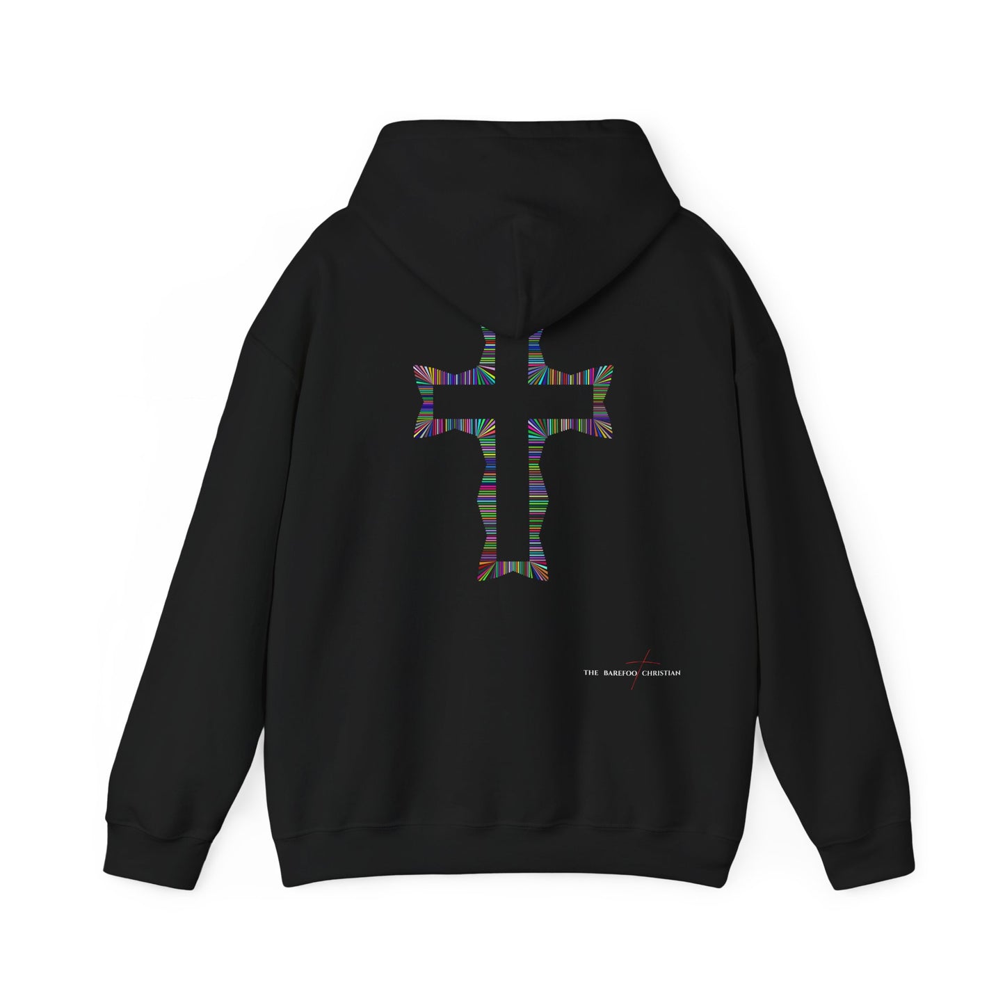 Colourful Cross - Unisex Hooded Sweatshirt
