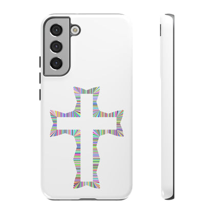 Colorful Cross Phone Case - Tough Case