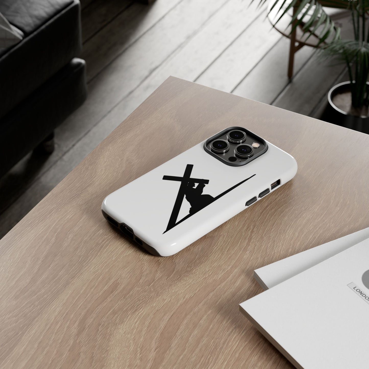 Jesus Carrying Cross Phone Case - Tough Case