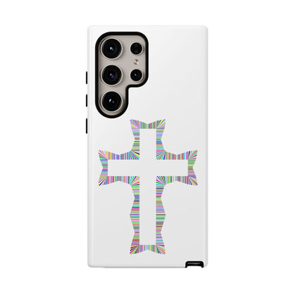 Colorful Cross Phone Case - Tough Case
