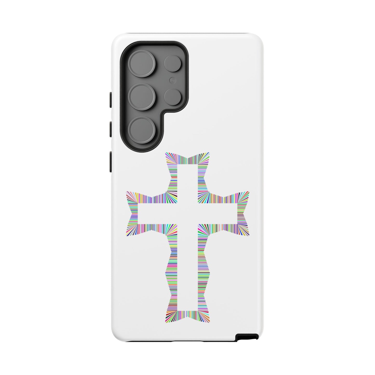 Colorful Cross Phone Case - Tough Case