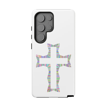 Colorful Cross Phone Case - Tough Case