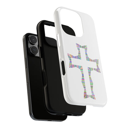 Colorful Cross Phone Case - Tough Case