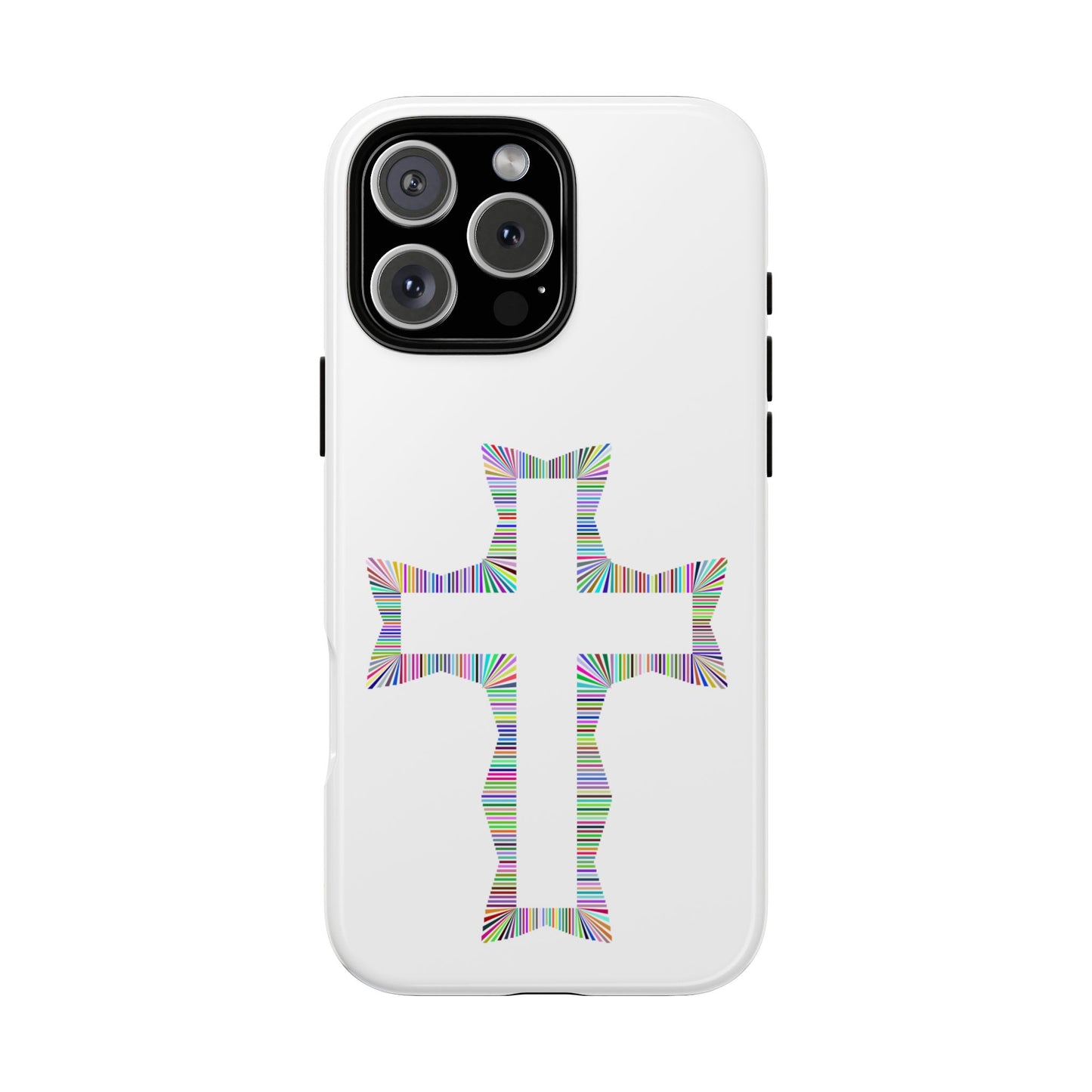 Colorful Cross Phone Case - Tough Case