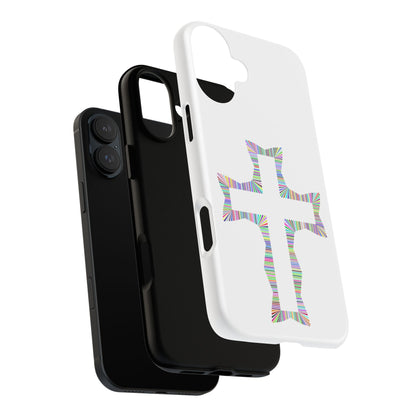 Colorful Cross Phone Case - Tough Case