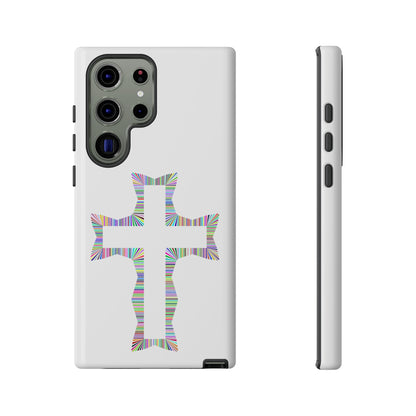 Colorful Cross Phone Case - Tough Case