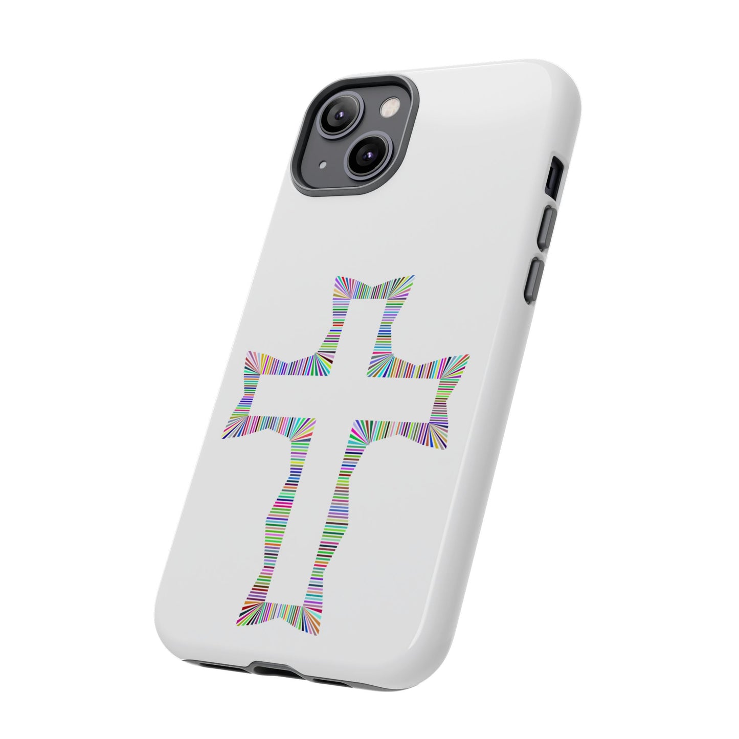 Colorful Cross Phone Case - Tough Case