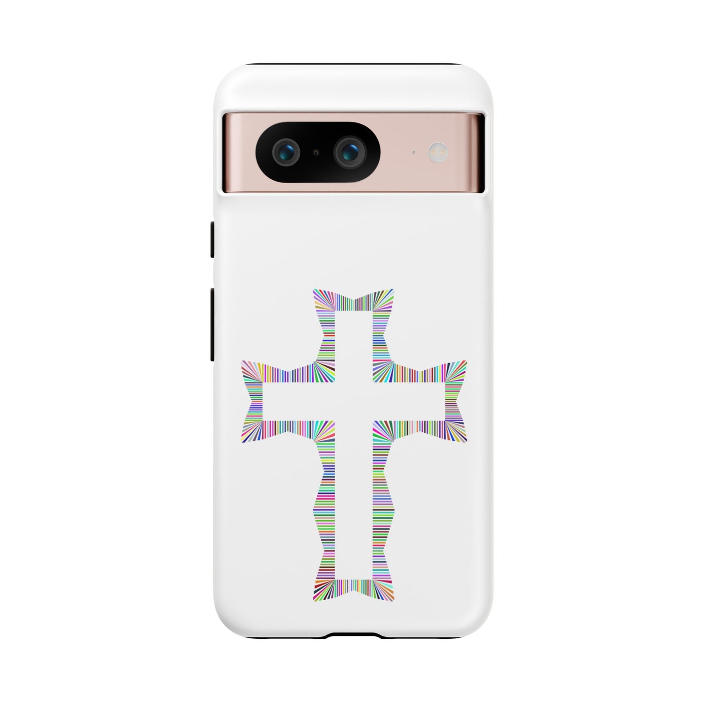 Colorful Cross Phone Case - Tough Case