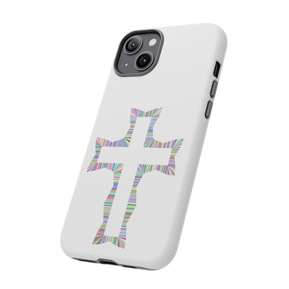Colorful Cross Phone Case - Tough Case
