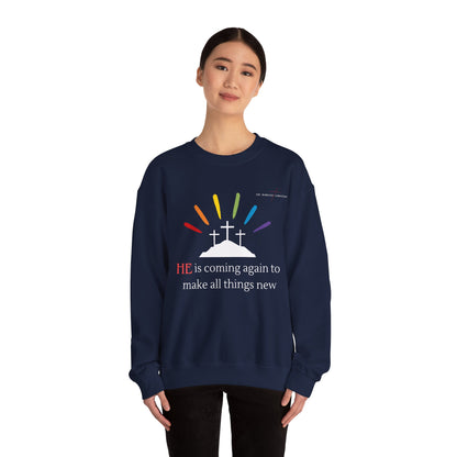 He is coming again - Unisex Sweatshirt