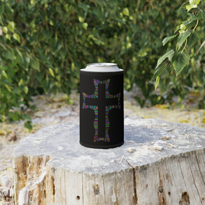 Colourful Cross - Stubby Cooler