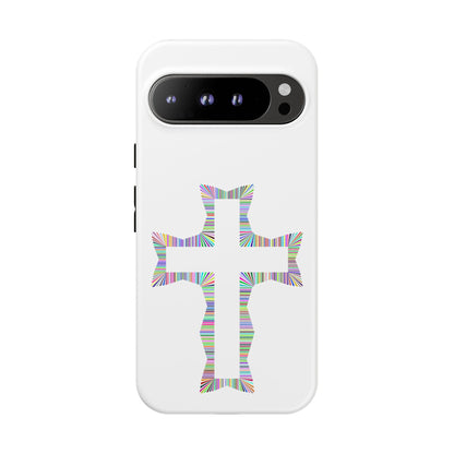 Colorful Cross Phone Case - Tough Case