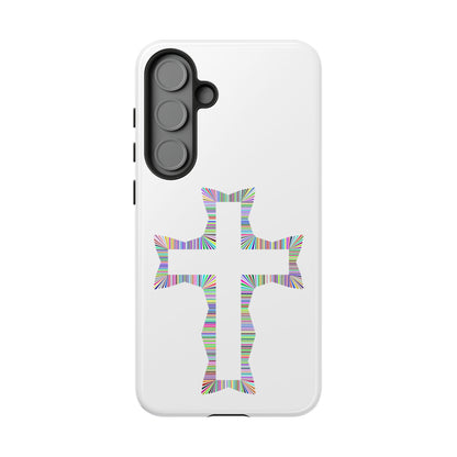 Colorful Cross Phone Case - Tough Case