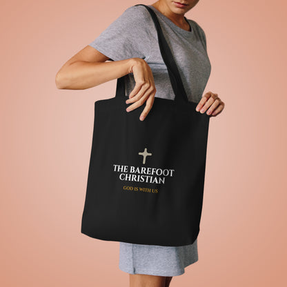 The Barefoot Christian - Cotton Tote Bag