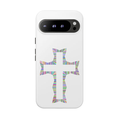 Colorful Cross Phone Case - Tough Case