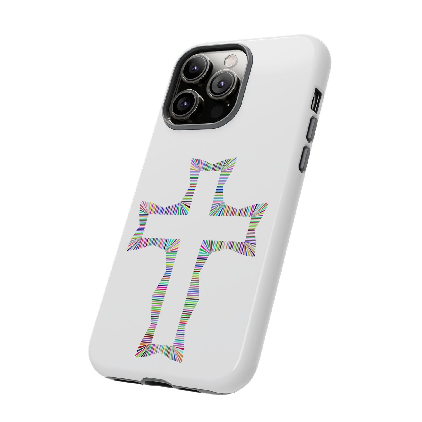 Colorful Cross Phone Case - Tough Case