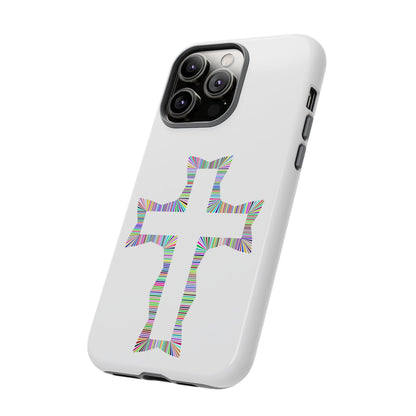 Colorful Cross Phone Case - Tough Case