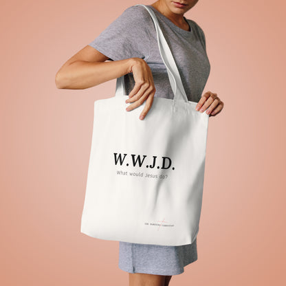 W.W.J.D. - Cotton Tote Bag