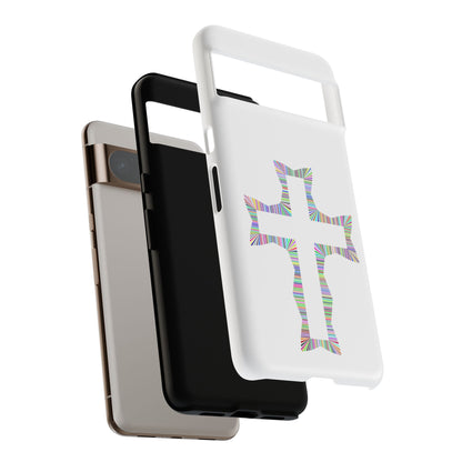 Colorful Cross Phone Case - Tough Case