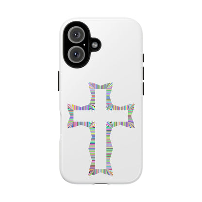 Colorful Cross Phone Case - Tough Case