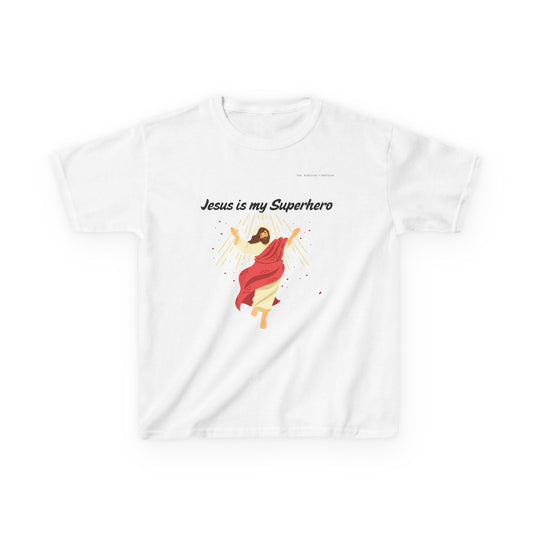 Jesus is my Superhero - Kids Tee
