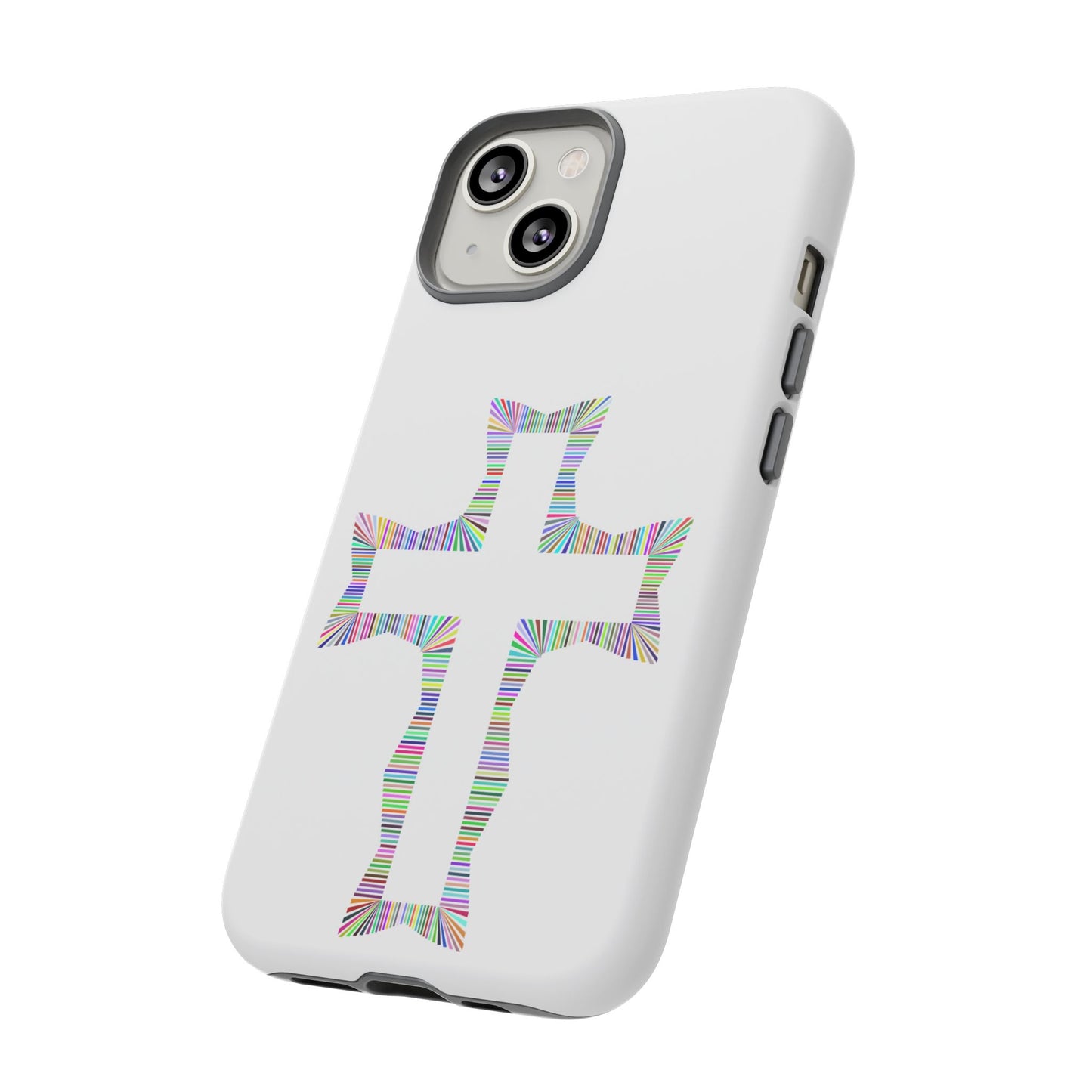 Colorful Cross Phone Case - Tough Case
