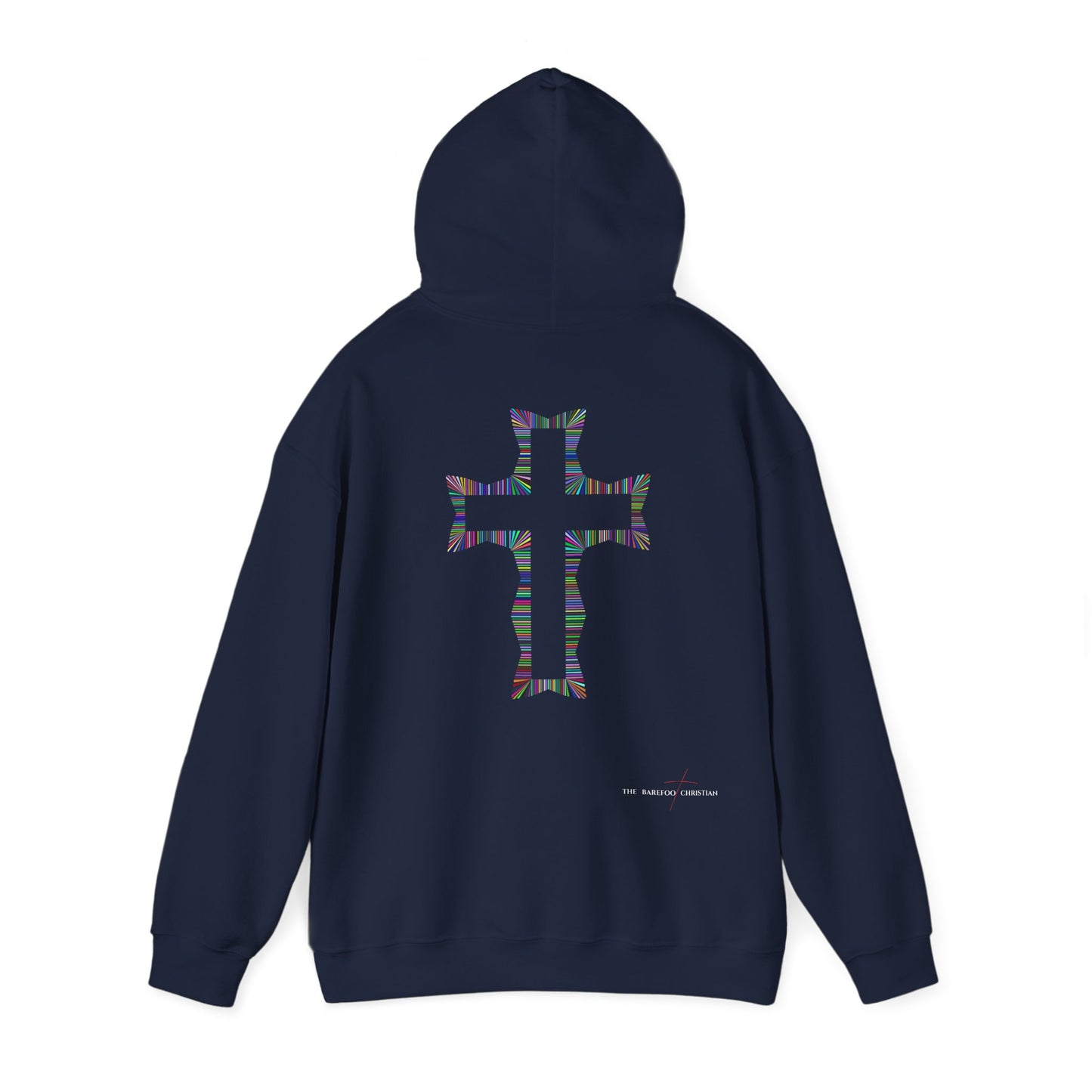Colourful Cross - Unisex Hooded Sweatshirt