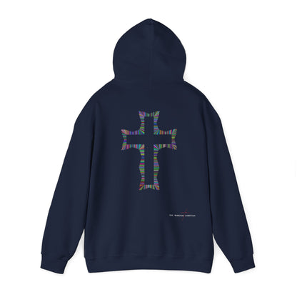 Colourful Cross - Unisex Hooded Sweatshirt