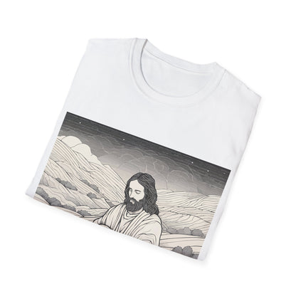 Jesus and The Lost Sheep - Unisex T-Shirt