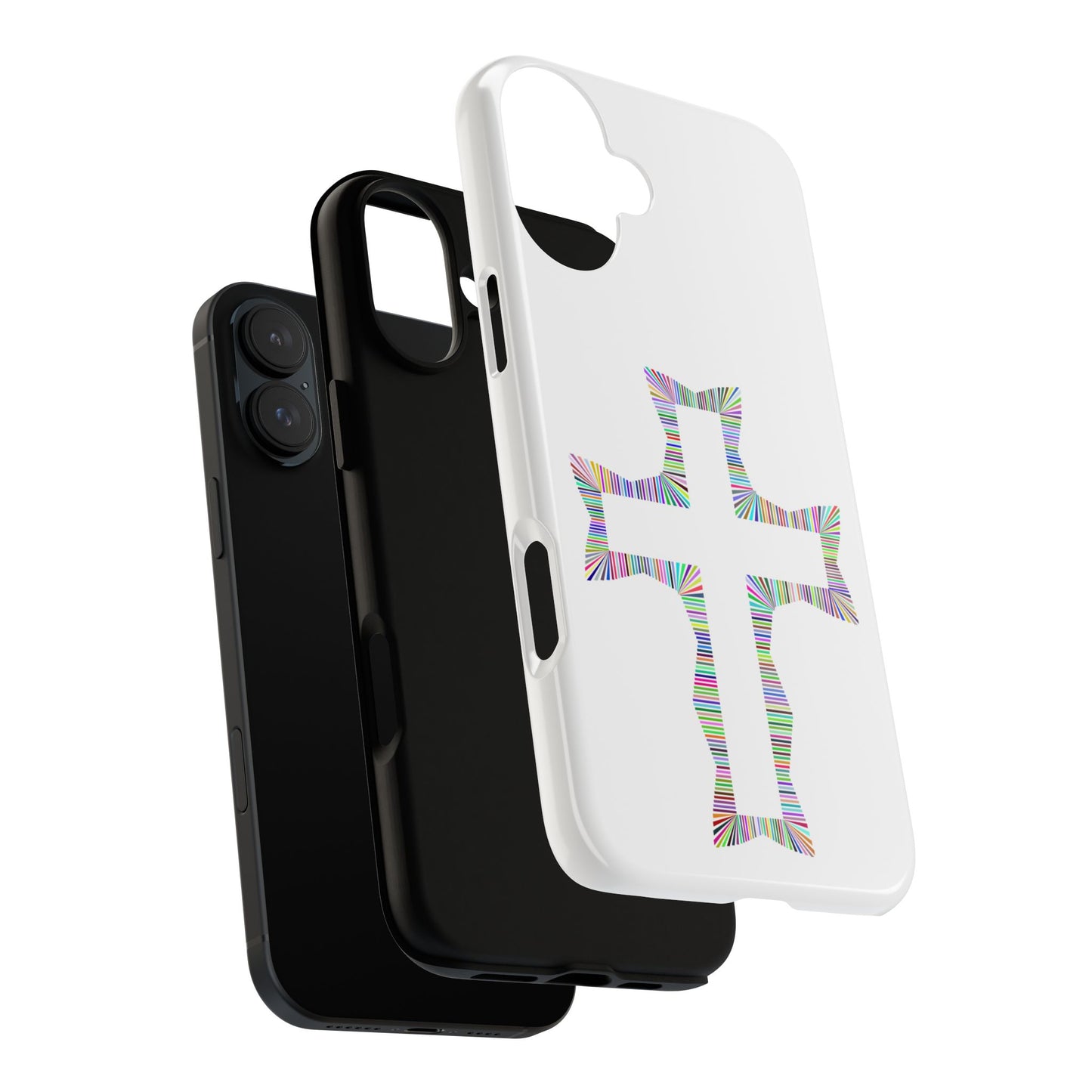Colorful Cross Phone Case - Tough Case