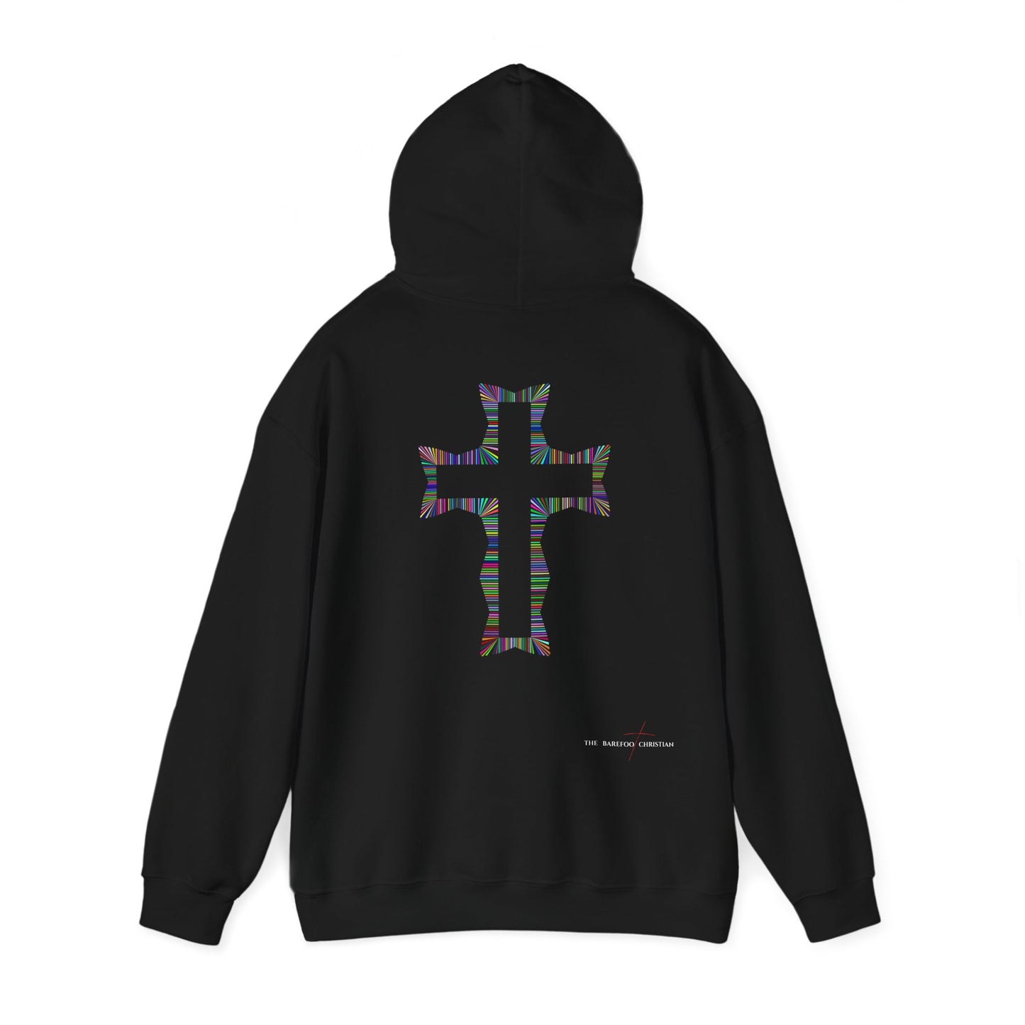 Colourful Cross - Unisex Hooded Sweatshirt