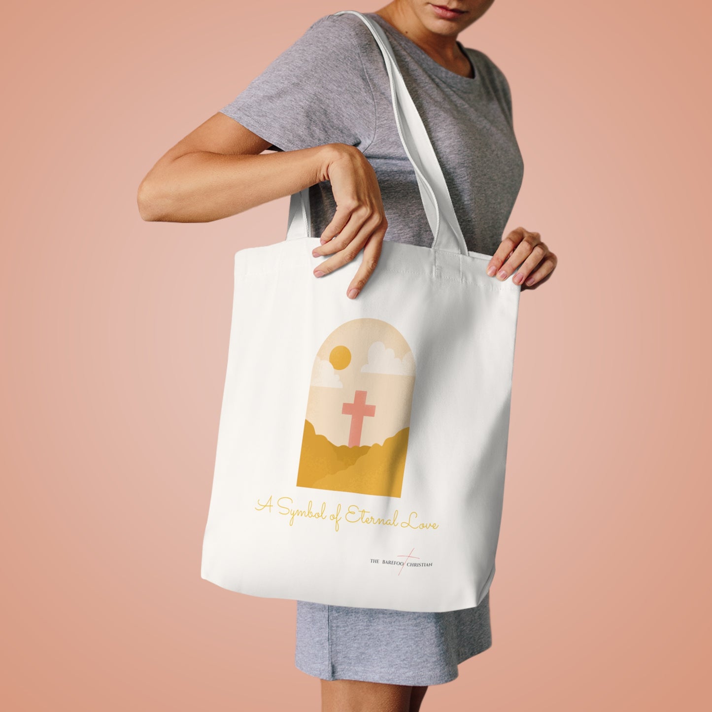 Symbol of Eternal Love- Cotton Tote Bag