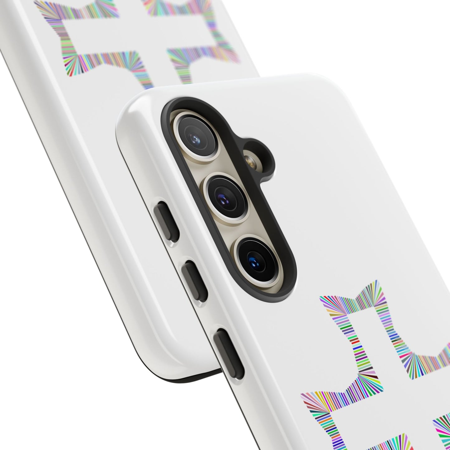 Colorful Cross Phone Case - Tough Case