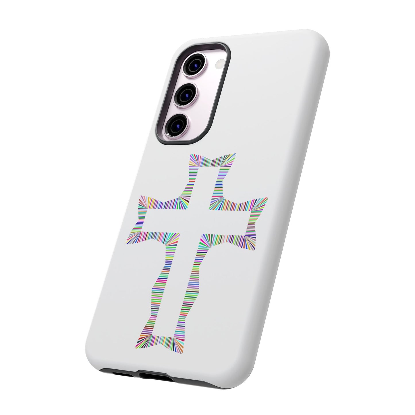 Colorful Cross Phone Case - Tough Case