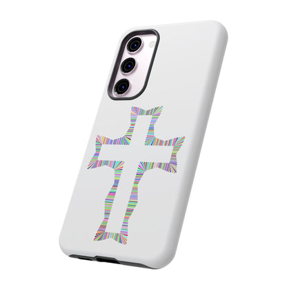 Colorful Cross Phone Case - Tough Case