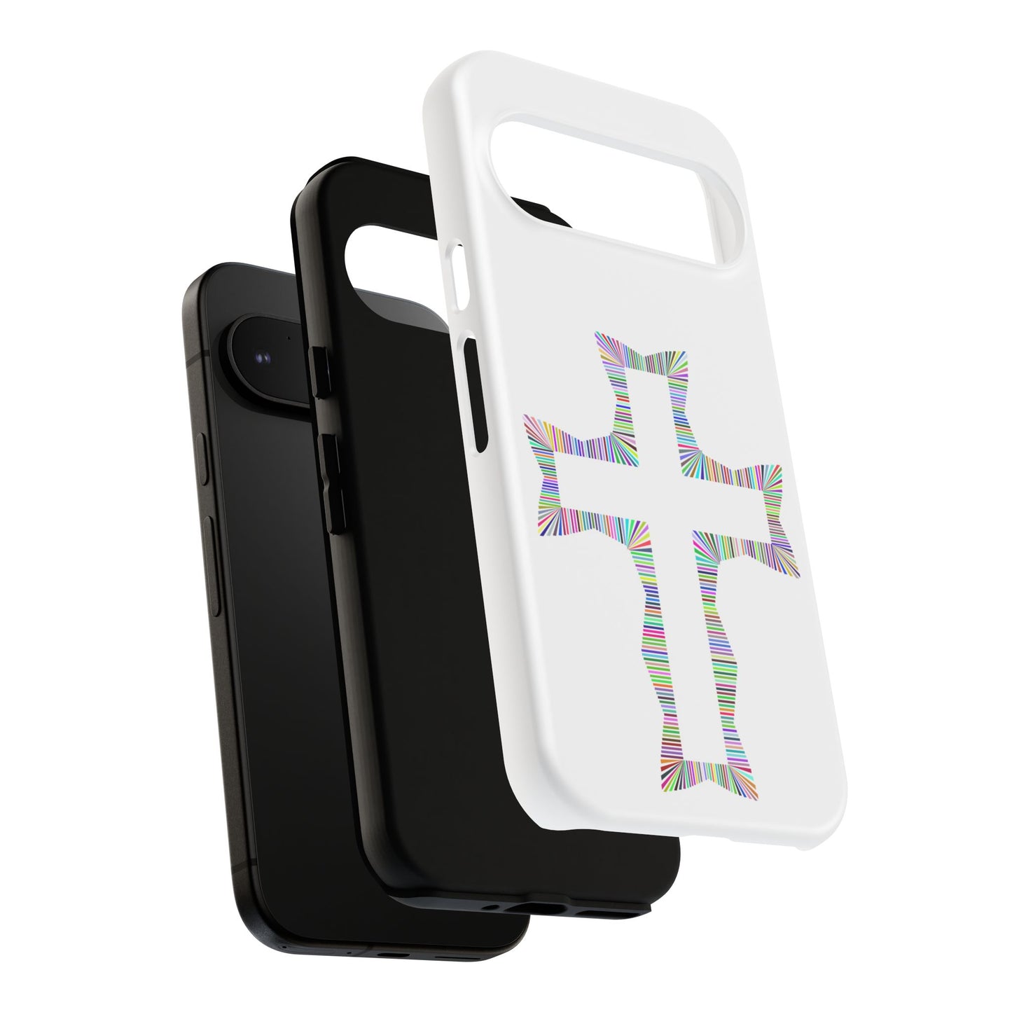 Colorful Cross Phone Case - Tough Case