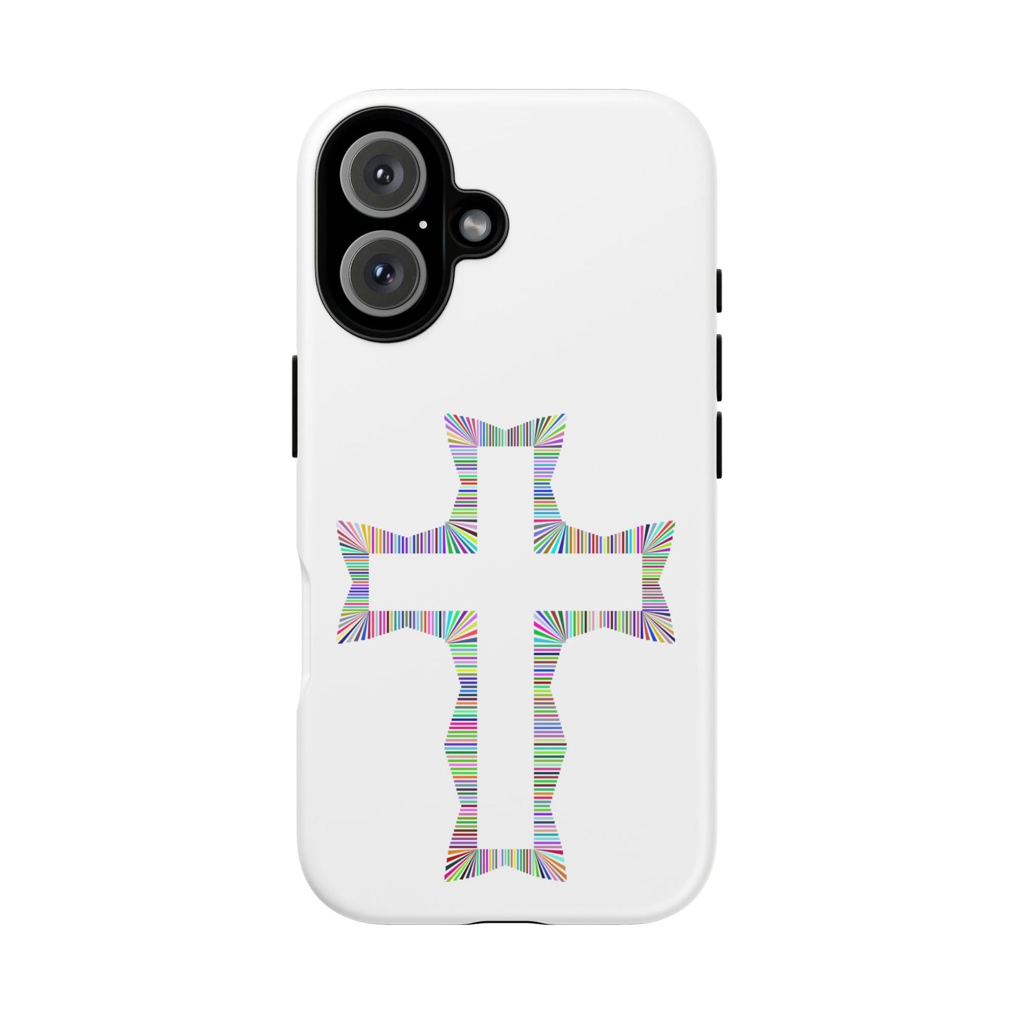 Colorful Cross Phone Case - Tough Case