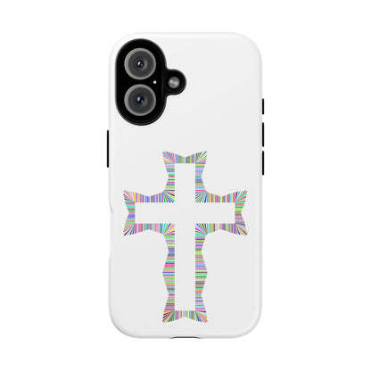 Colorful Cross Phone Case - Tough Case