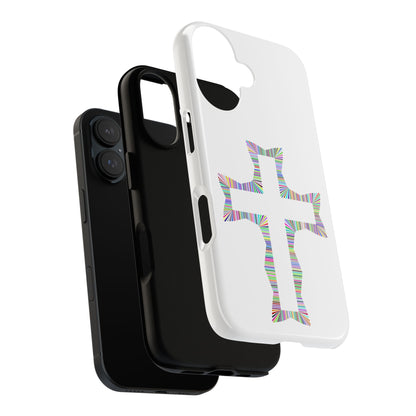 Colorful Cross Phone Case - Tough Case