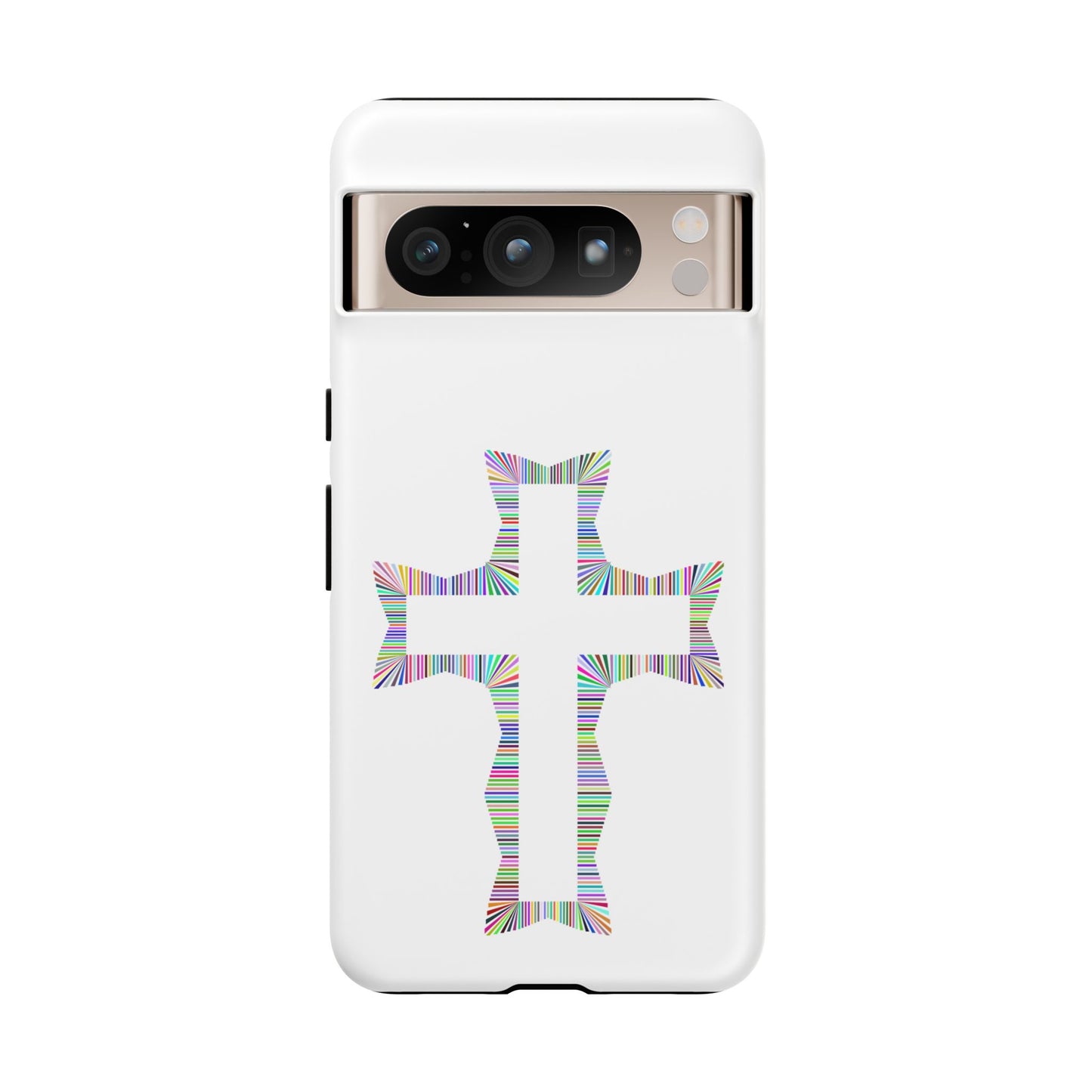Colorful Cross Phone Case - Tough Case