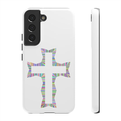 Colorful Cross Phone Case - Tough Case